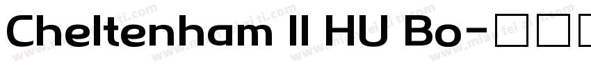 Cheltenham II HU Bo字体转换